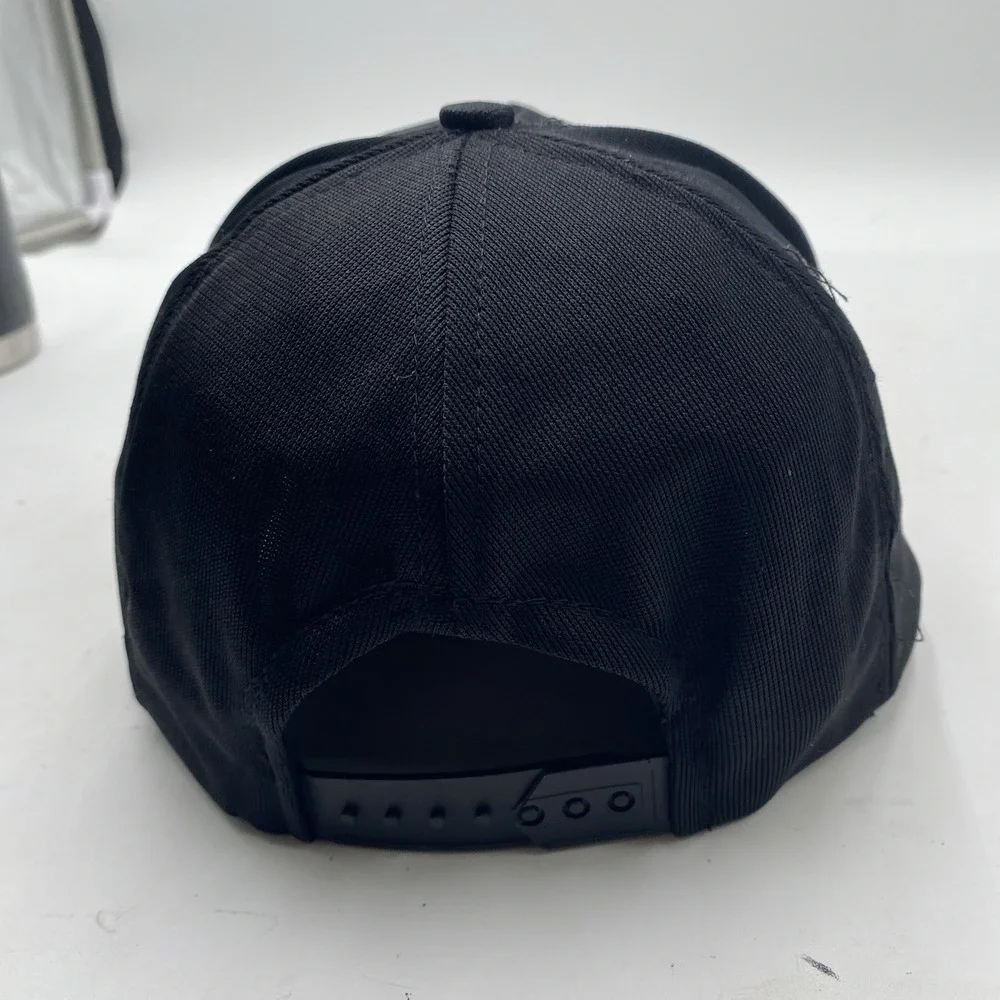 Vietnam Veteran Hat Adjustable Black  Embroidered‎ Patch  VGC